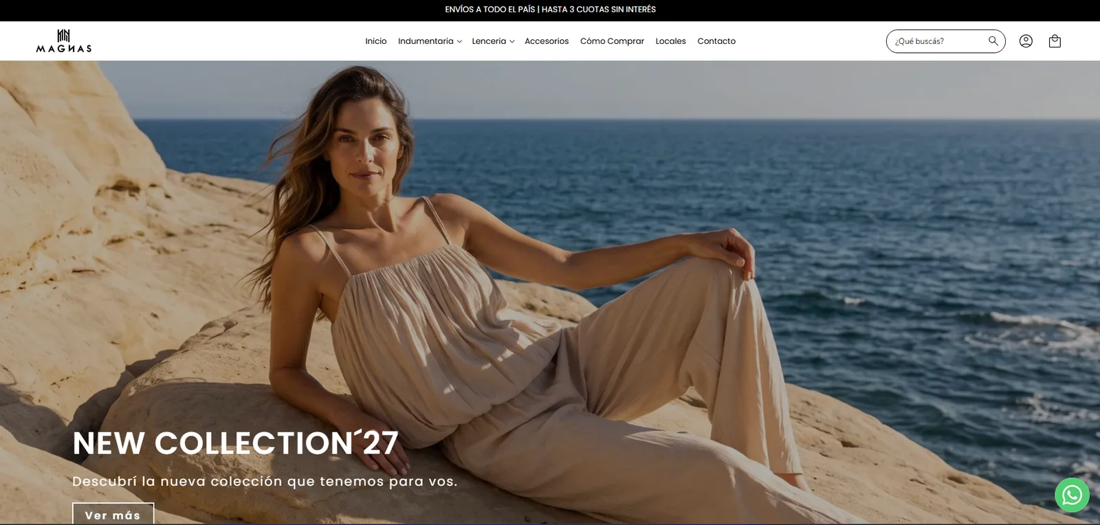 Tienda online de Magnas con la colección New Collection 27